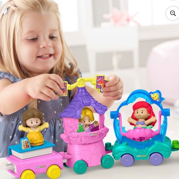 Fisher-Price Little People Disney Princess Parade Figure & Vehicle Set - NEW - Picture 2 of 4